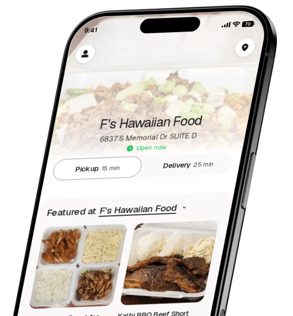 F's Hawaiian Food app preview