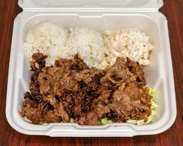 BBQ Teri Beef.