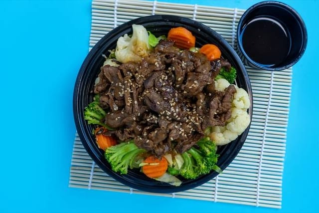 BBQ Teri Beef.