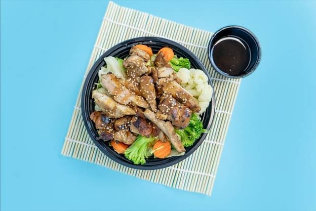 BBQ Teri Chicken.