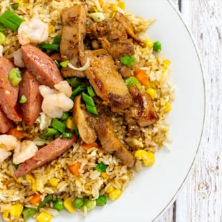 Mix-Chicken, Shrimp, Spam and Sausage