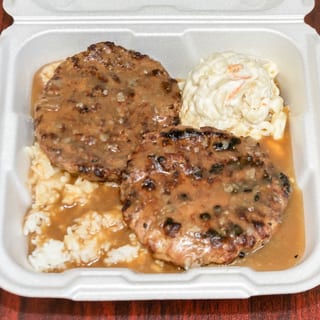 Double Hamburger Steak